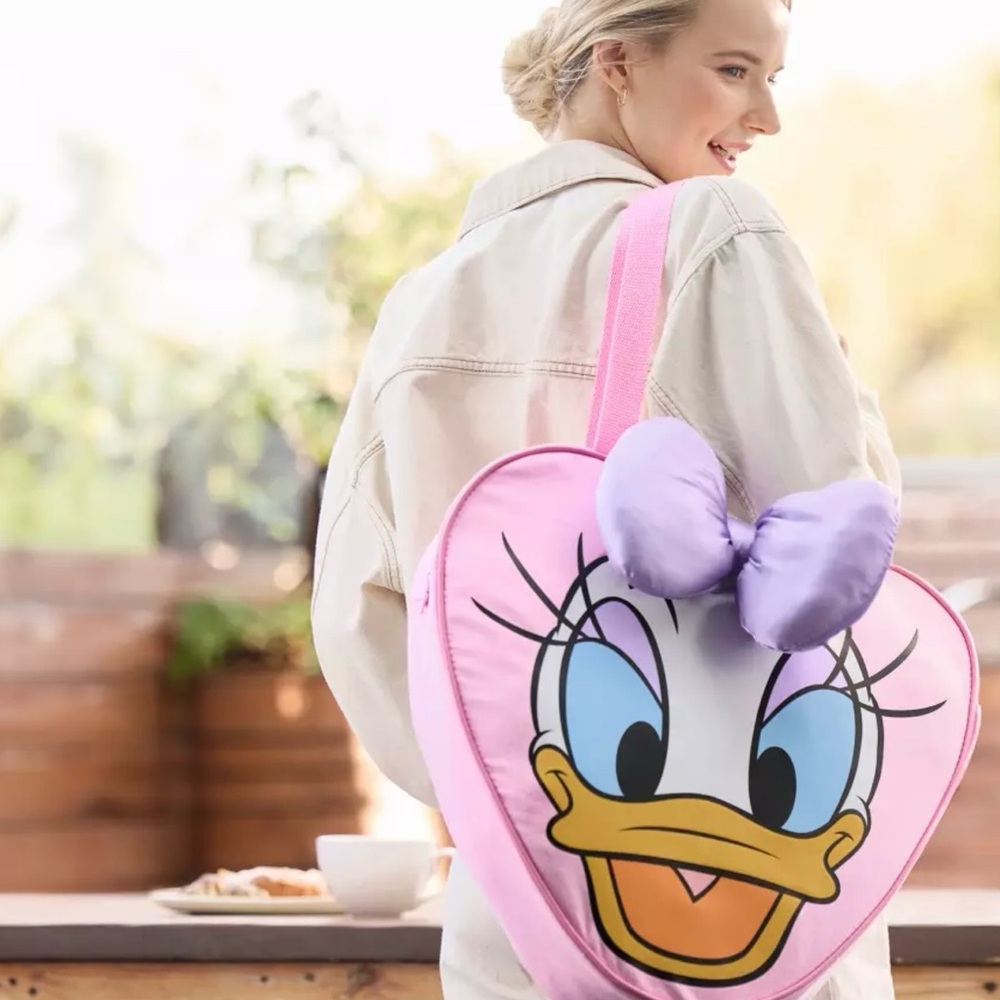 Daisy Duck Big Face Canvas Tote - Picture 2 of 5